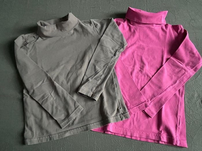 Lot de 4 sous-pulls unis fille - photo numéro 4