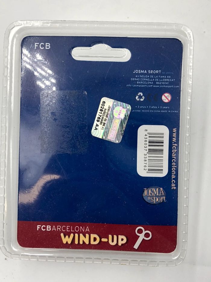 Figurine Wind-Up Coach FC Barcelone neuf - photo numéro 2