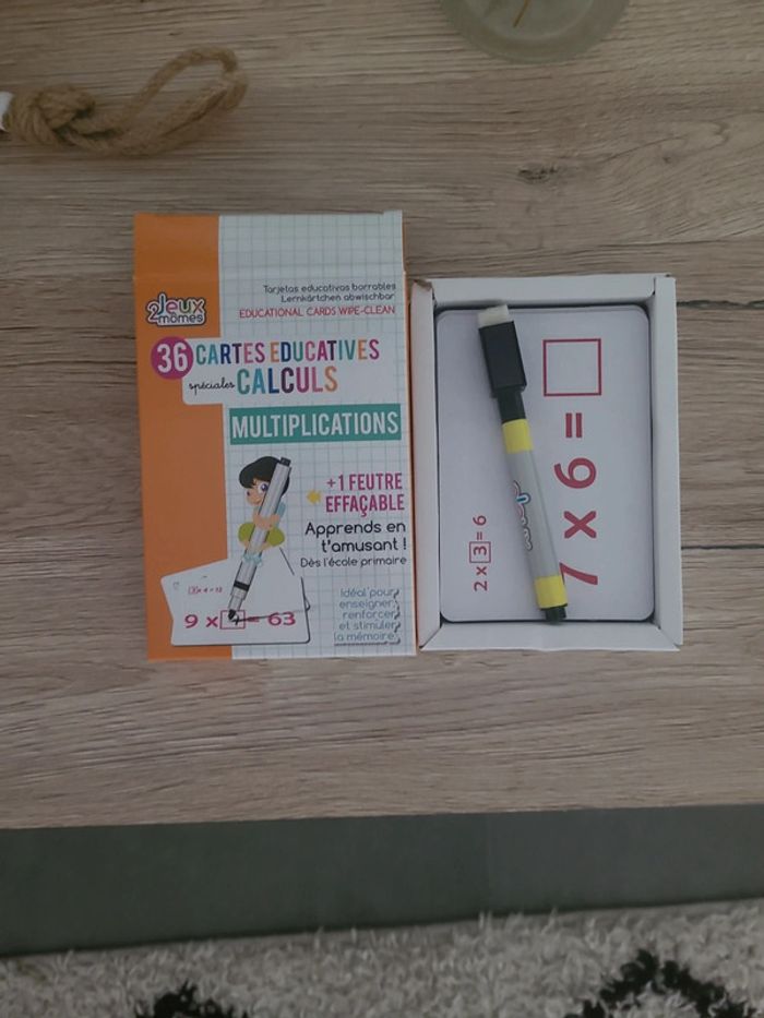 Carte effaçable