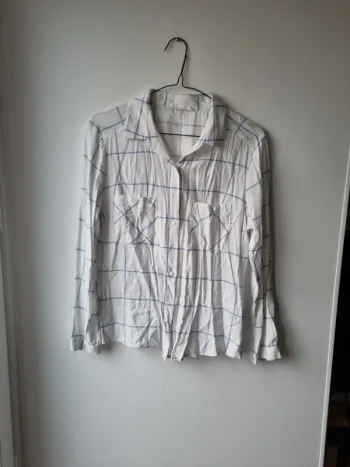 chemise souple a carreaux cache cache