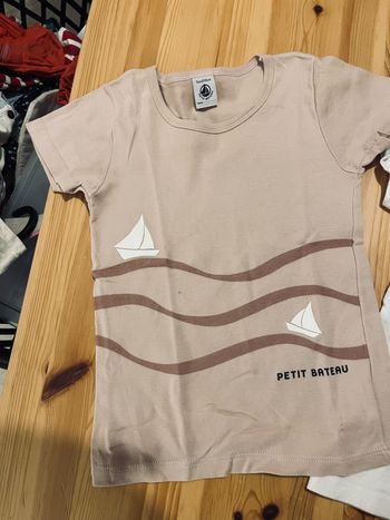 Lot de 2 tee shirt petit bateau