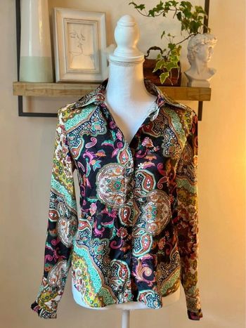 Chemise fluide imprimé Nafnaf - Taille 34