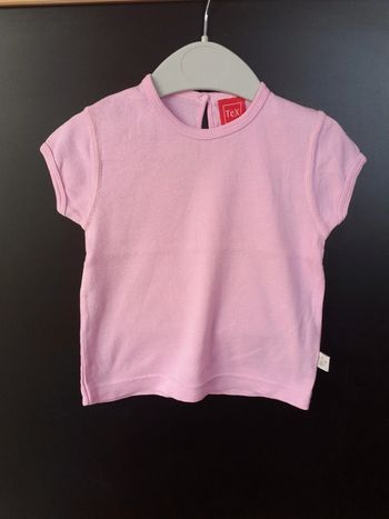 Tee-shirt manches courtes fille 12 mois - Tex