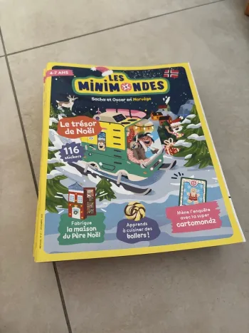 Lot livres mini monde 3-7 ans et 4-7 ans