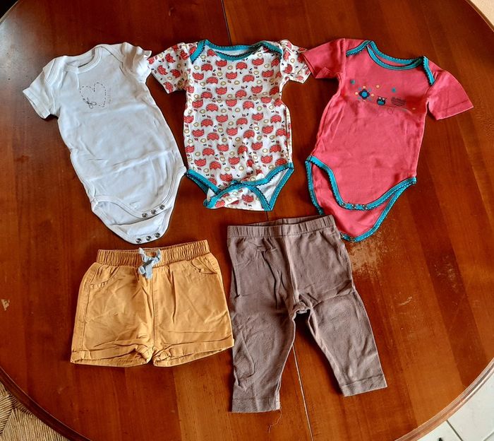 Lot de 14 vêtements pour fille 9 mois été - photo numéro 2
