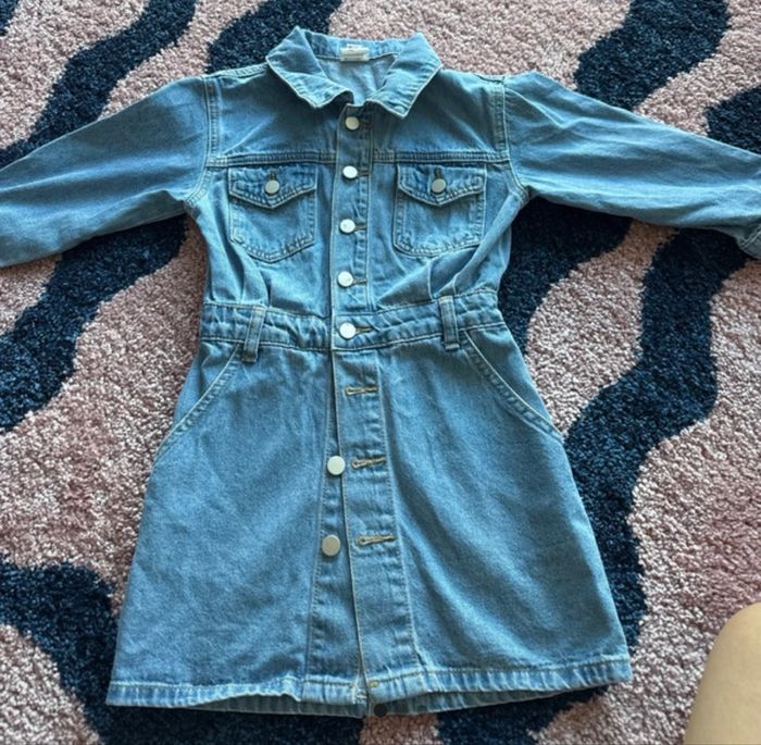 Robe en jean taille 4-5 ans - photo numéro 2