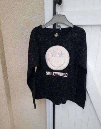 haut filles smiley world taille 8 ans
