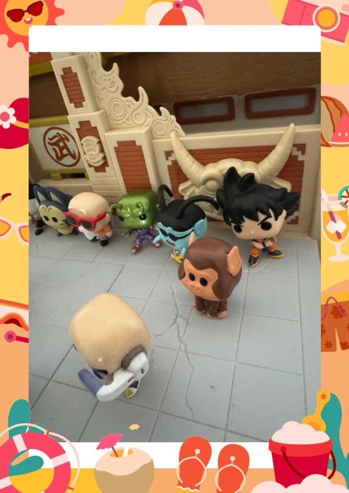 Lot 16 mini funko pops dragon ball z - photo numéro 5