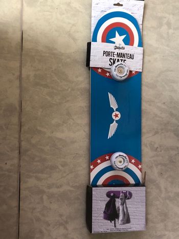 Porte manteau skateboard