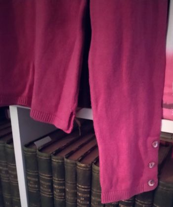 Très beau pull vieux rose "Kiabi" 100%  coton neuf