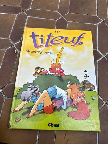 Bande dessinée titeuf l amour c est pô propre