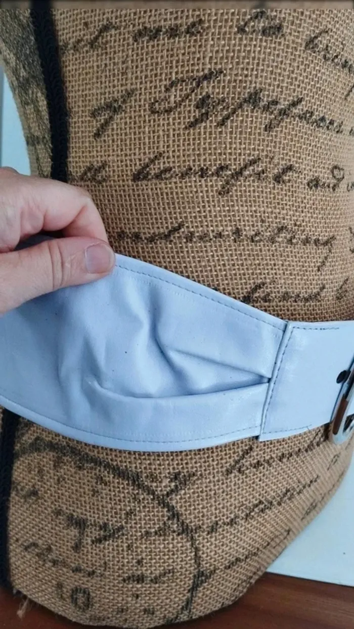 Ceinture souple lilas 85 cm femme - photo numéro 7