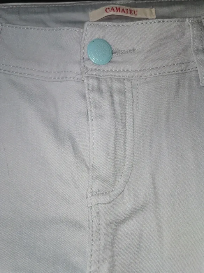 Joli jean 7/8ème Camaïeu - Taille 40 - Neuf - photo numéro 2