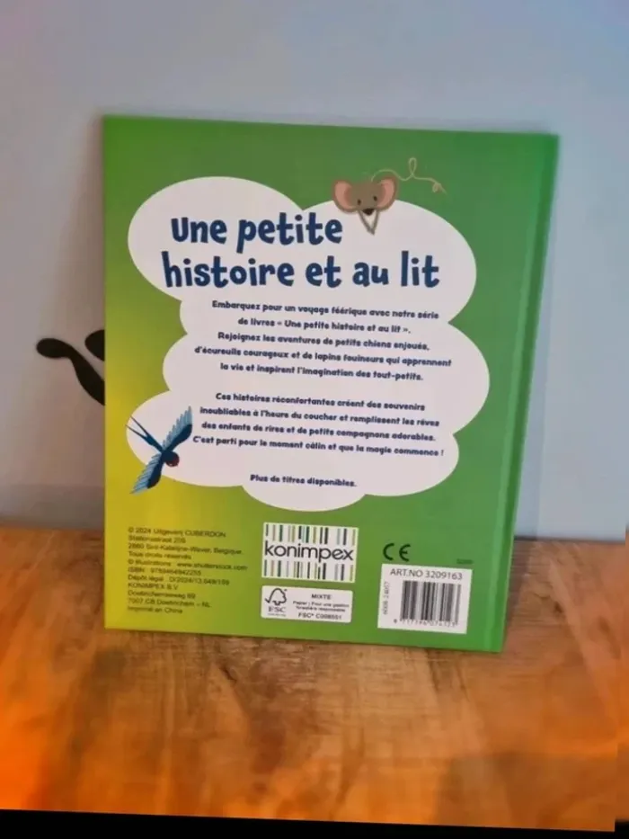 Livre enfant une petite histoire et au lit - photo numéro 5