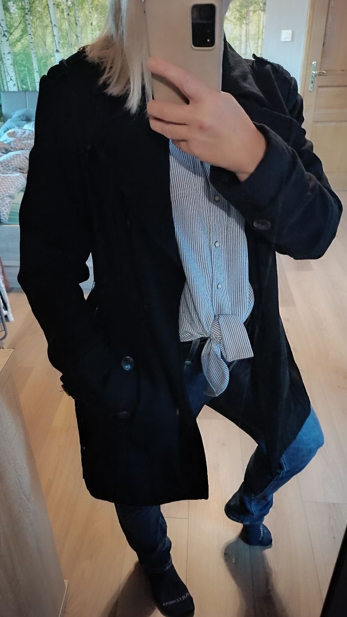 Manteau noir s.oliver femme 40 🌿