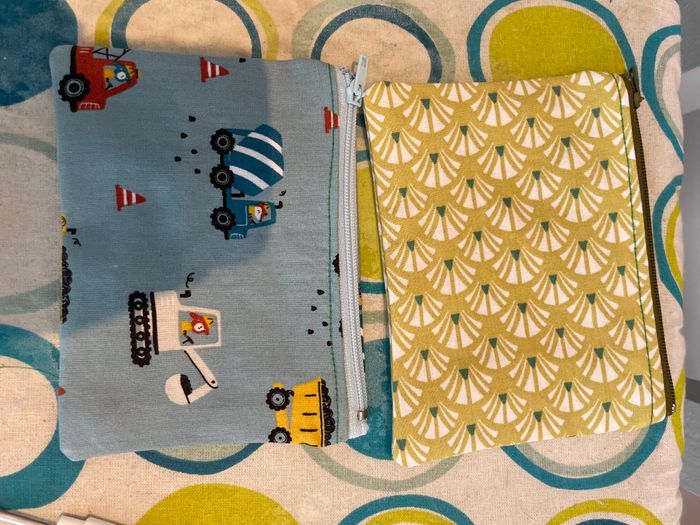 Sac en vrac plus lingette assorti