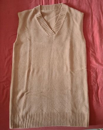 Robe pull sans manches