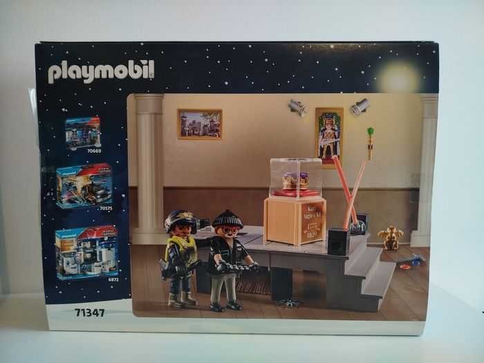 Calendrier de l'avent playmobil city police et voleur au musée (71347) - photo numéro 2