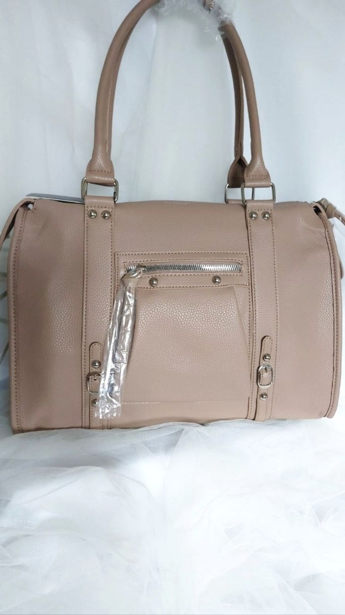 Sac cabas beige taupe Flora Co - photo numéro 9