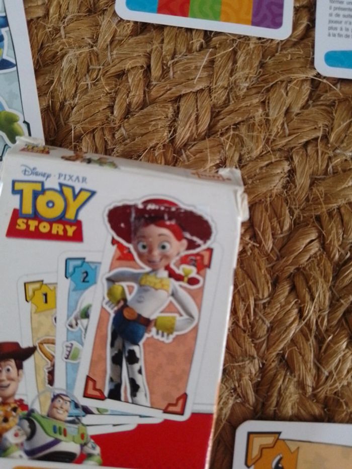 jeu de carte toys story 2 en 1 - mistigris ou mémoire - photo numéro 7