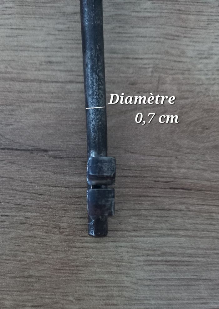 Clé ancienne en métal de 12,8 cm. - photo numéro 7