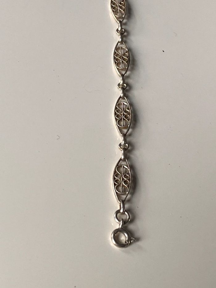 Bracelet vintage en argent - photo numéro 3