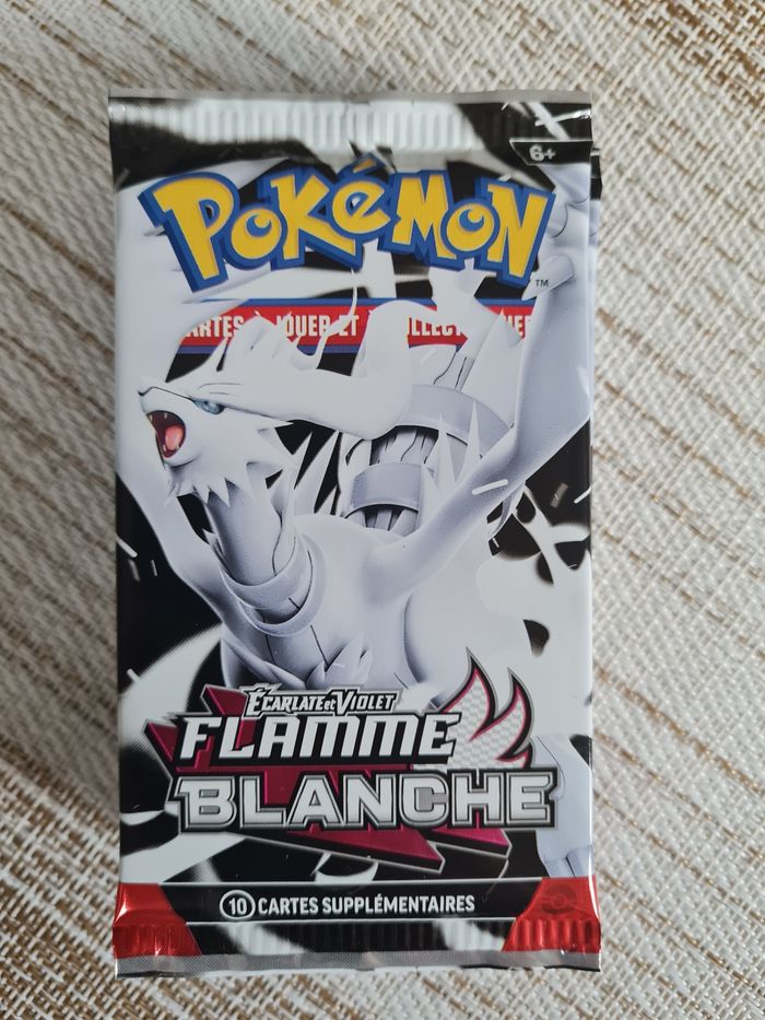 Pokemon EV10.5 Lot de 10 boosters Flamme Blanche