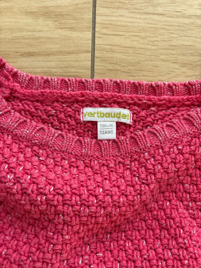 Pull rose VertBaudet - photo numéro 4