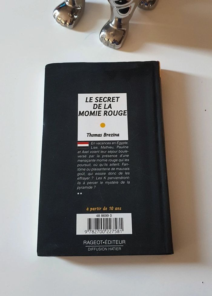 Livre enfant - le secret de la momie rouge - Thomas brezina - photo numéro 4