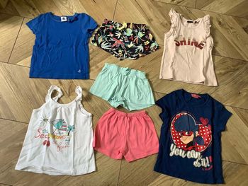 Lot vêtements 3 ans été Tshirt short: kiabi , in extenso, petit bateau, miraculous