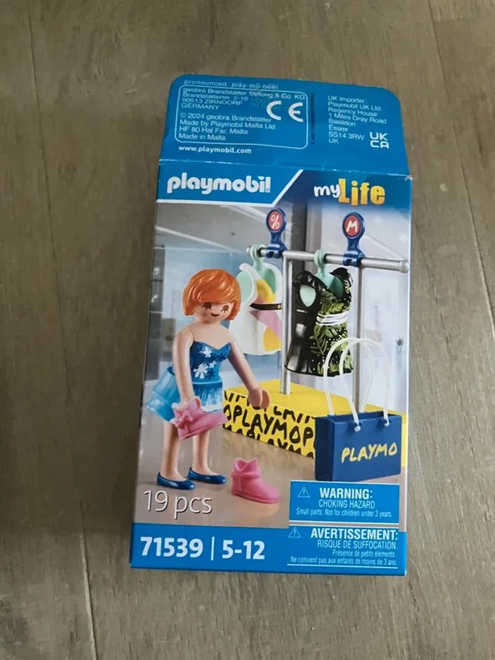 Figurine Playmobil 71539 magasin de vêtements