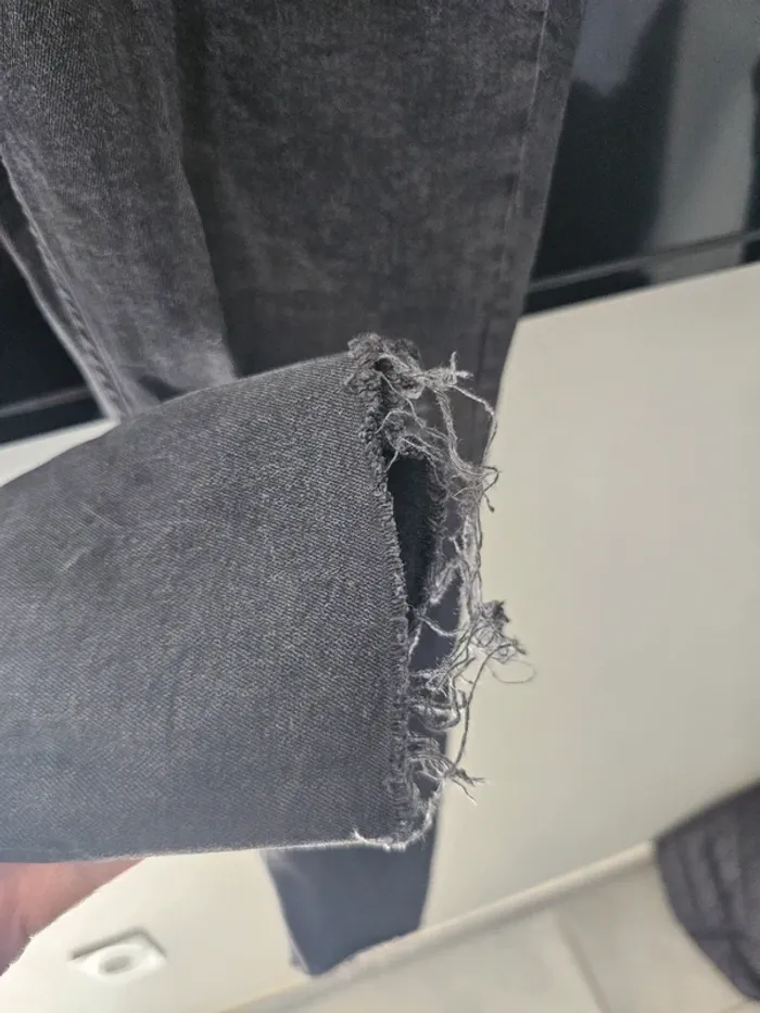 Jeans noir femme 56/58 grande taille / h&m - photo numéro 9