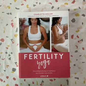 Livre Fertility yoga Charlotte Muller