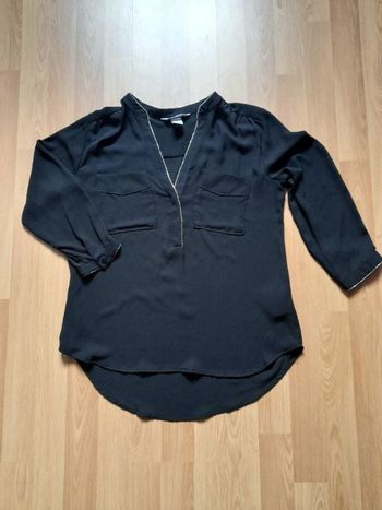 Blouse légère noire