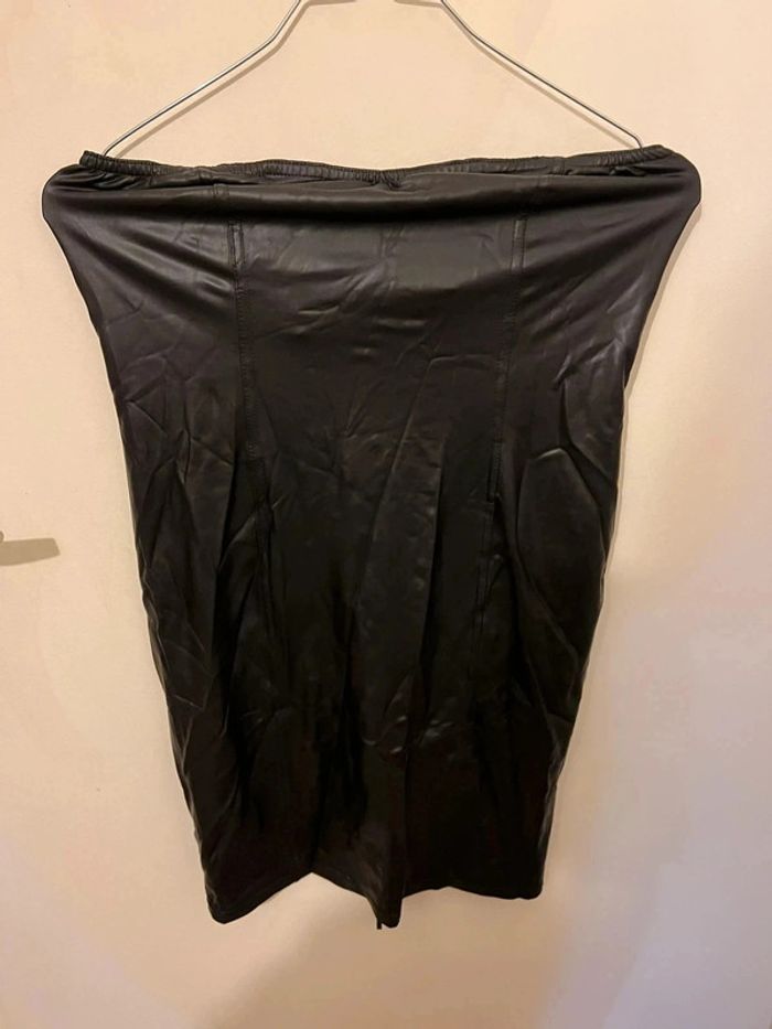 Robe sexy bustier lace noir handmade st valentin neuve