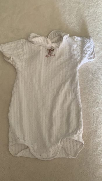 Body àcolerette Petit Bateau taille 24 mois 86 cm