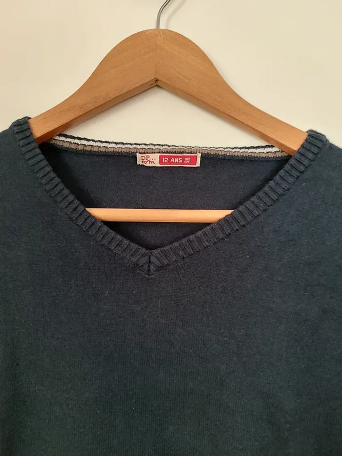 Pull col V 12 ans - photo numéro 2