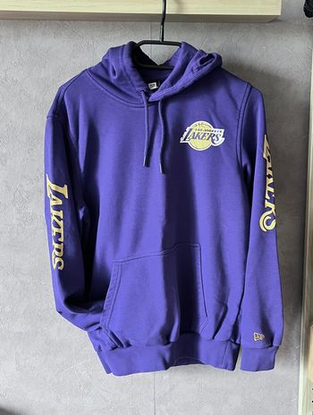 Sweat à capuche unisex les Lakers de Los Angeles New Era