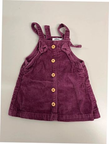 Robe en velours 6 mois Gémo