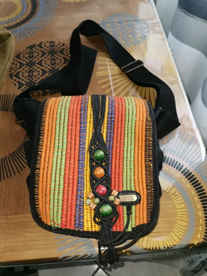 Sac bohème hippie coloré