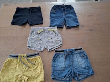 Lot de 5 shorts 24 mois