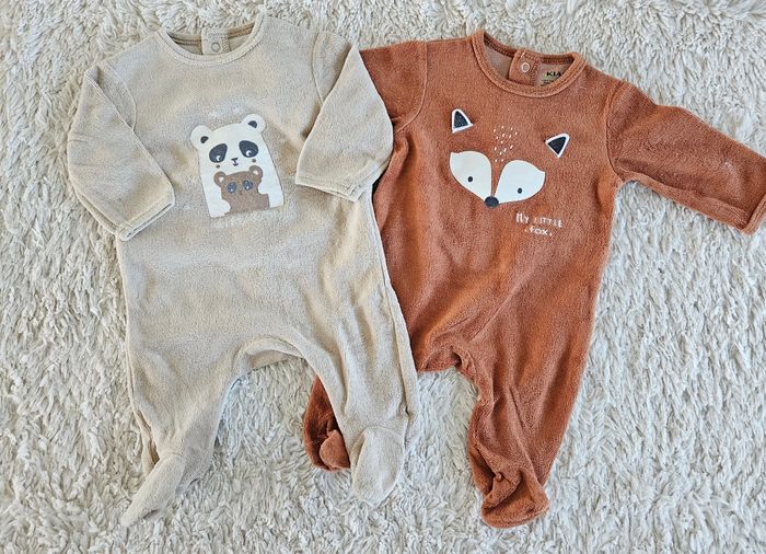 Pyjamas chaud 1 mois