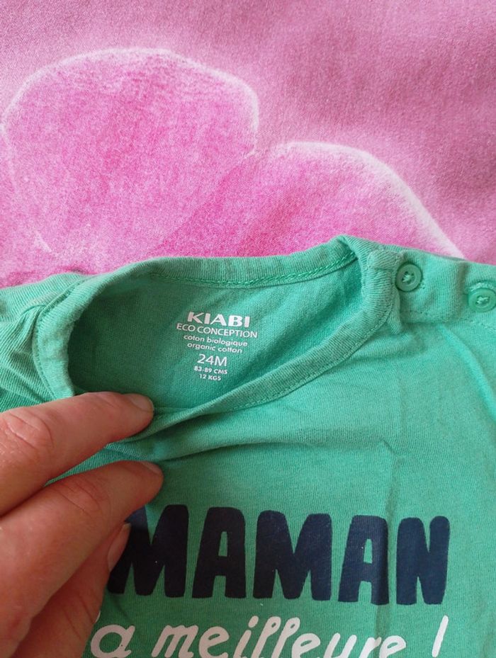 #manu_7896garcon2ans t shirt manches courtes - photo numéro 2