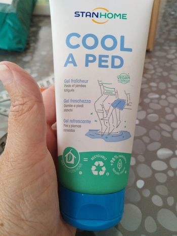 Gél fraîcheur 200 ml stanhome pour les pieds Cool a ped