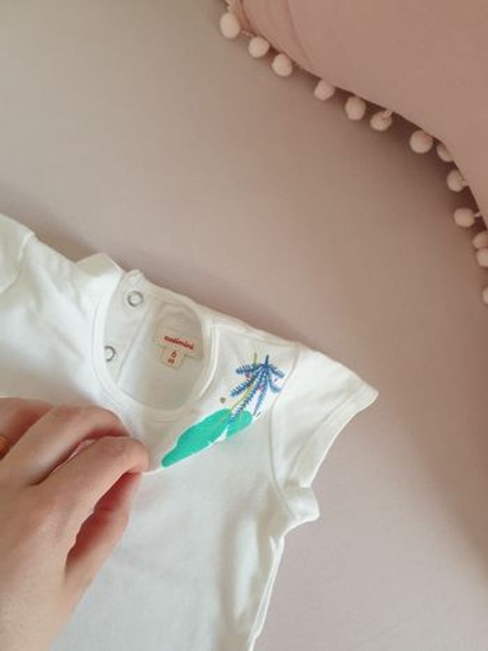 T-shirt catimini 🎀 6mois/68cm - photo numéro 3