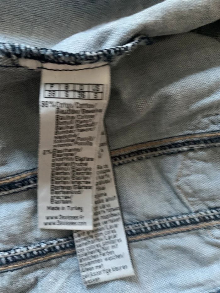 Veste courte en jean Topstudio taille 38 - photo numéro 12