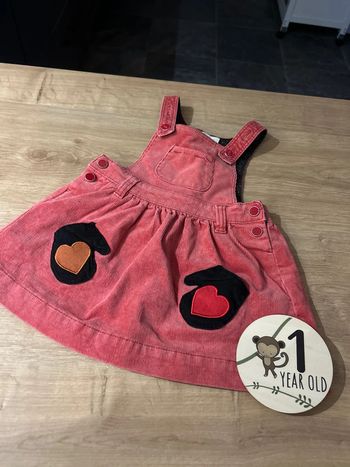 Robe côtelé en velours Catimini