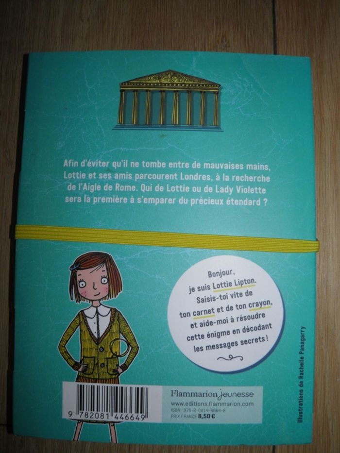 Roman Les enquêtes de Lottie Lipton: L'Aigle de Rome (Dan Metcalf) NEUF - photo numéro 2