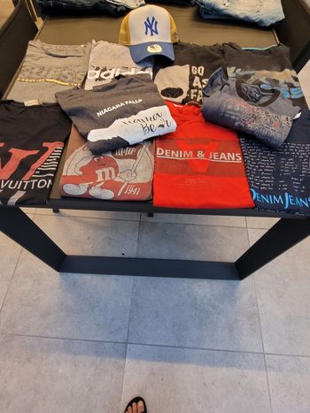 Lot tee-shirts homme
