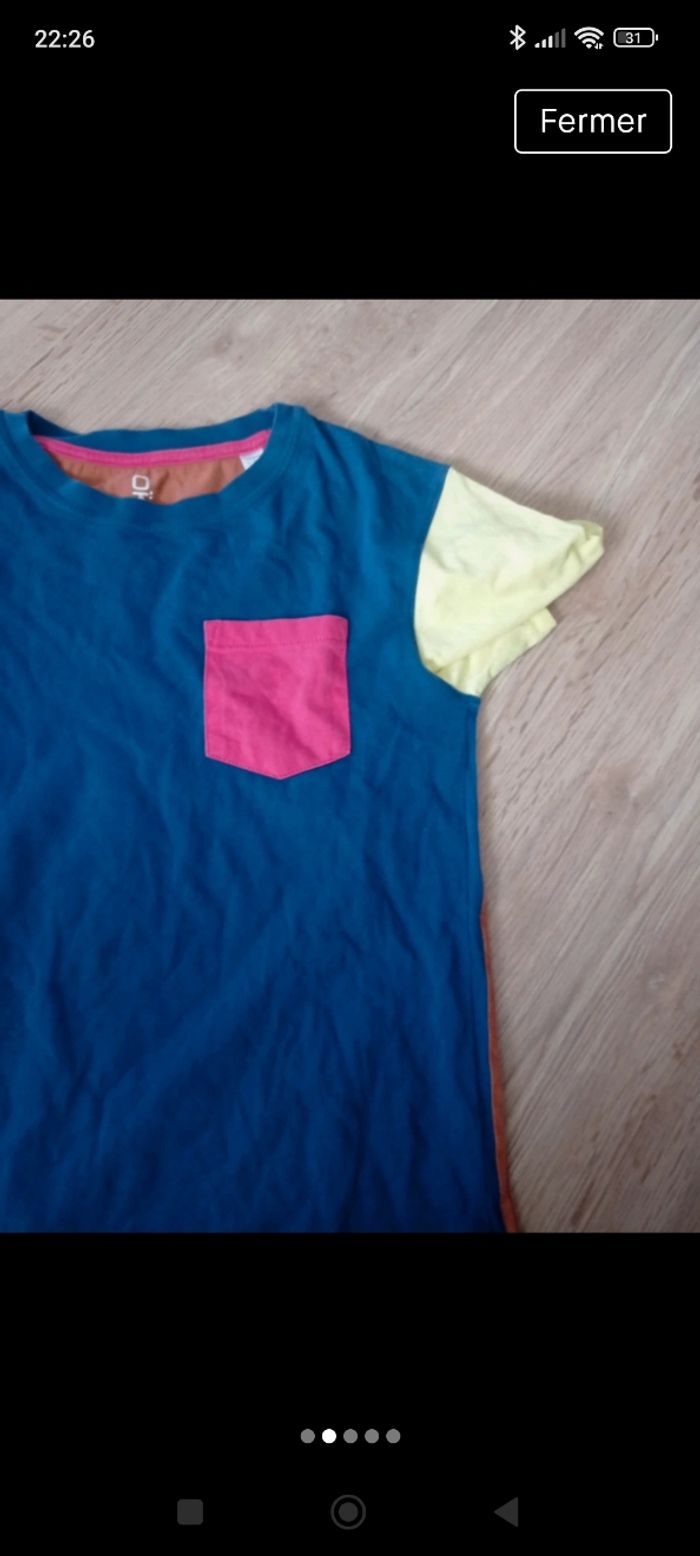 Tee-shirt garçon 12ans okaidi - photo numéro 2